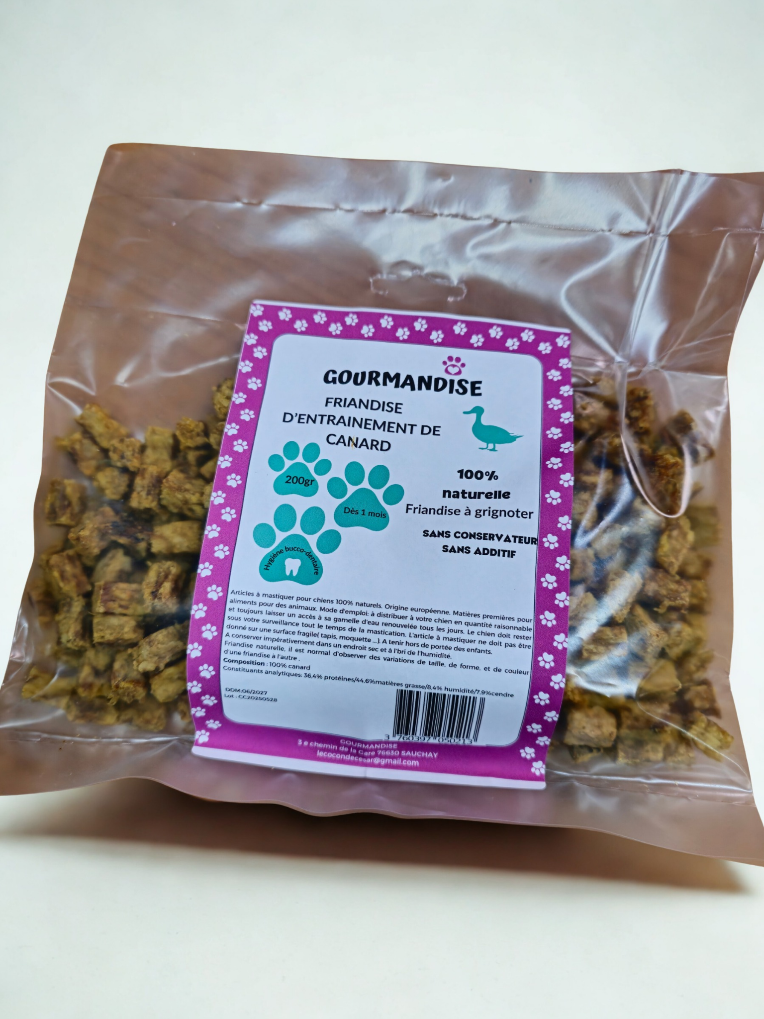 Petiscos de Treinamento para Pato