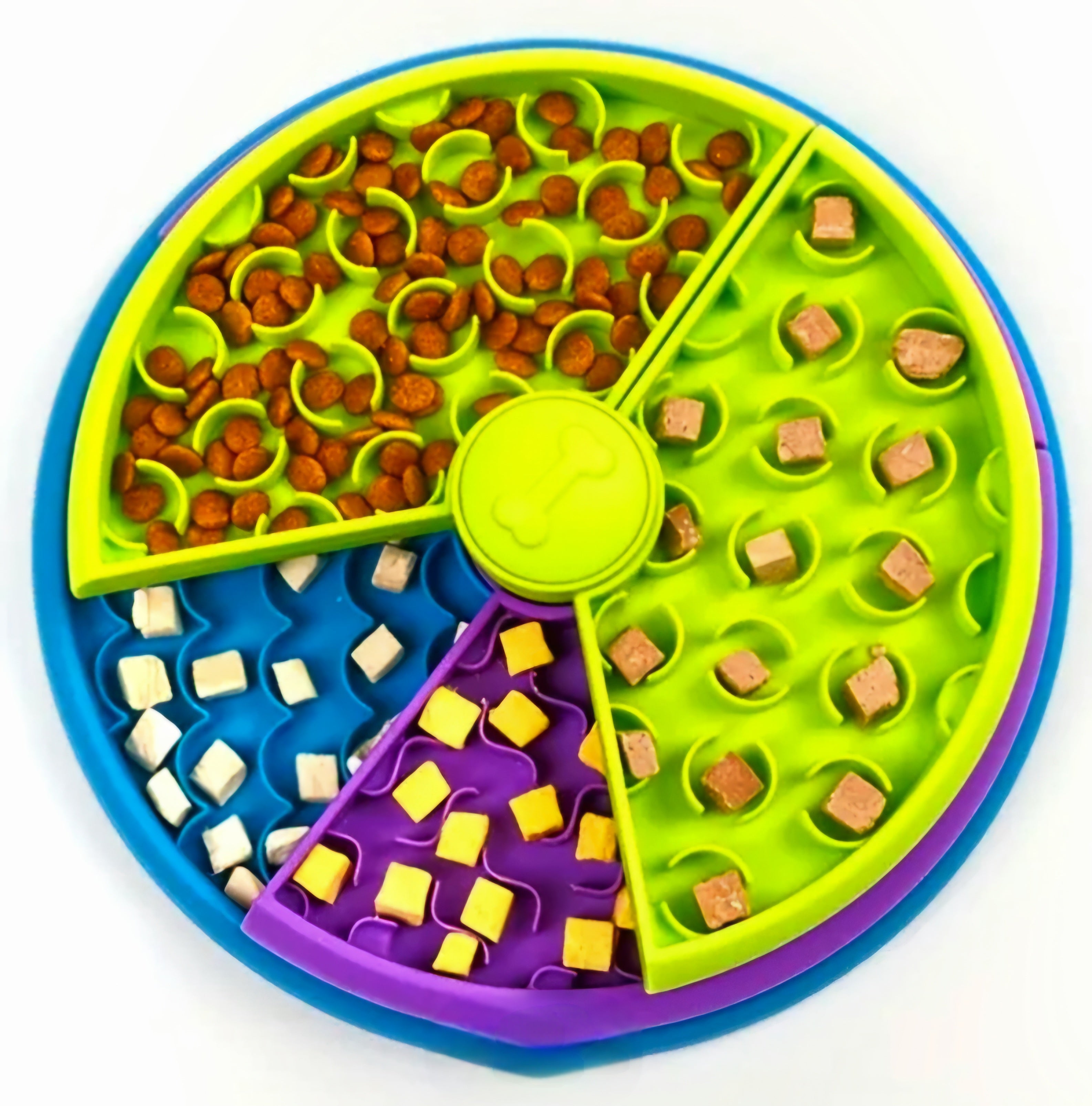 Puzzle interativo Giratório