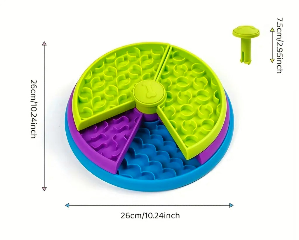 Puzzle interativo Giratório